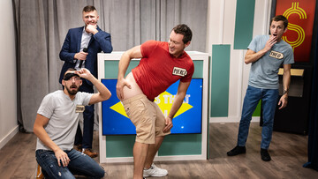 Pierce Paris and Theo Brady fuck their brains out in loud duo