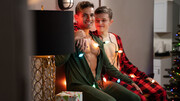 Christmas fucking movie with two hard dicks