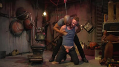 Bald black dude ass pounds male slave in ruthless kinks