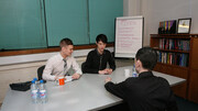 Young twinks turn job interview into something more intimate