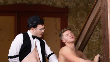 Wild West anal with two good looking studs