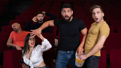 Movie magic with guys who fuck in public