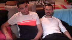 Amateur dudes use a condom and love stinky socks