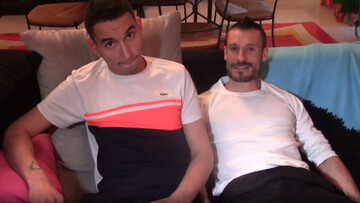 Amateur dudes use a condom and love stinky socks