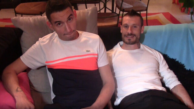 Amateur dudes use a condom and love stinky socks