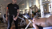 Sporty men share the gym as their playground for nasty sex
