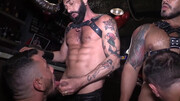 Intense banging and orgasming in one freaky threesome
