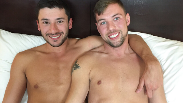 Horny boys share hotel room perversions in addictive positions