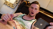 He caught him masturbating and now it's time to pay the price
