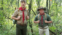 Camping trip turns intimate as fuck for this young scout
