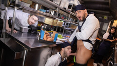 Culinary hardcore cam sex for Arno Antino and  Parker Savage