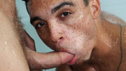 Riley Mitchel in the shower with the horny Amone Bane