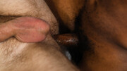 Muscular locker room interracial between Osiris Blade and Chandler Scott