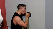Hot Latino tries glory hole gay anal with his hot cousin