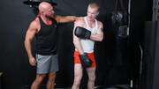 Bareback anal at the gym with his own student