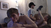 Blondie cannot stop sucking amateur dick