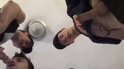 Dude in sexy sneakers wants two dicks or MORE