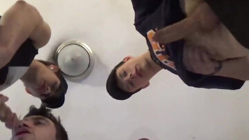 Dude in sexy sneakers wants two dicks or MORE
