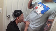 Nothing hotter than a horny stud sucking dick