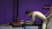 Wearing a mask while having his way wtih a submissive lad