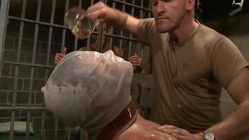 Waterboarding and punishing happening in this prison