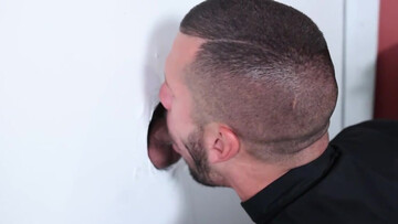 Marco Lorenzo and AJ Sloan start things at the gloryhole
