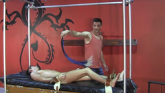 The dominant stud Master Tye in another BDSM scene with Bruno