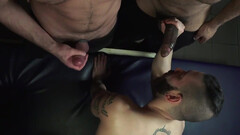 A couple of hung men banging like there's no tomorrow