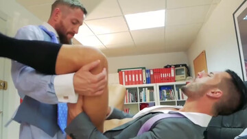 Making a deal with the businessman who loves anal sex