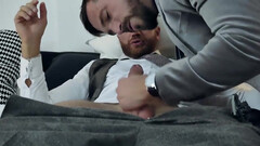 Attractive men with amazing bodies getting freaky