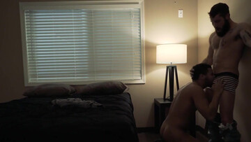 Amateurs are making a sex tape in the middle of the night