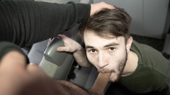 The hitchiker found a man who was willing to pick him up