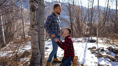 Twink pulls down his jeans for a hefty dose of dick in the right hole