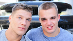 Aroused lover provide steamy hotel room kinks in a marvelous duo