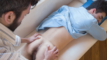 Doggy style for Cano and Gonzo after a long day at work