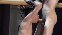 Dirty boys play rough anal games in sexy bondage scenes