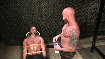 Army males are in for a spicy maledom treat in mutual duo