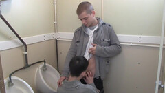 Blowjob and anal sex for a couple of British gay lads