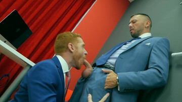 Office activities for the horny Leander and Shane Jackson