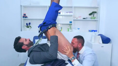 Missionary in the office for Dani Robles and Leo Rosso