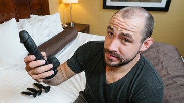 Jizz on the body of a hairy jock after screwing and toying