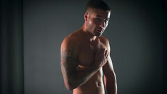 Solo masturbation video with the hunky fellow Tony