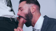 Office co-workers take a break to fuck and swallow
