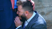 Fingering the asshole of the superstar after the BJ