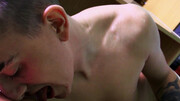 Point of view of a sexy twink sucking in point of view