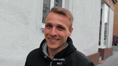 Tattooed Czech lover worships the cock in insane manners