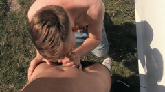 Sensual Czech lover worships the cock until the last drops