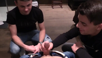 Sexy boys make out on camera in highly intense amateur perversions