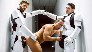 Star Wars porn parody with Storm Troopers