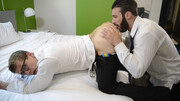 Office co-workers rent a hotel room to fuck